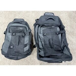 SET (2) of Eagle Creek Load Warrior Wheeled Luggage LT30 and LT22 (Carry On)